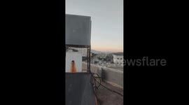 Israeli forces storm the town of Beit Furik, east of Nablus, in the West Ban