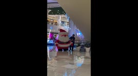 Cute mascots roaming in SM City Cebu, Philippines