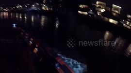 British radio DJ rescued from the Thames after jumping into water to save dog