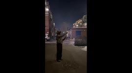 Fireworks misfire in Hebei, China
