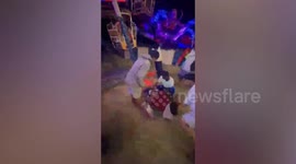 Girl, 12, suffers fractured ribs and spine after being flung from fairground ride in Thailand