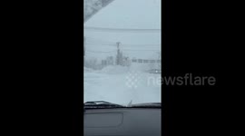 Japan: Record Snowfall Batters Hokkaido