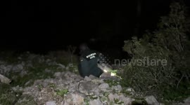 Spain: Brave Rescue Saves Dog After Fall in Andújar’s Treacherous Terrain