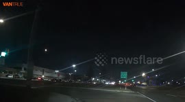 Close Call: Sedan Runs Two Red Lights in High-Speed Encounter on Mound Road