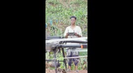 Drones used for banana transportation in SW China's mountains