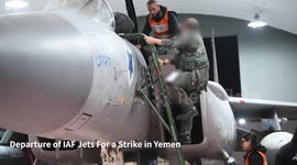 Israel: The departure of IAF jets for strikes in Yemen