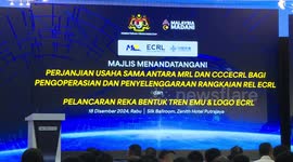 China, Malaysia ink maintenance agreement for ECRL mega rail project