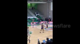 France: Pro-Palestine activists disrupted the yesterday's basketball match between France and Israel in Nanterre
