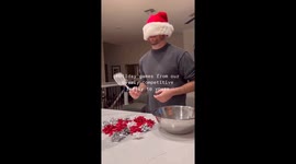 Podcasters take part in series of hilarious DIY Christmas games