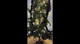 The Goblin King Themed Christmas Tree