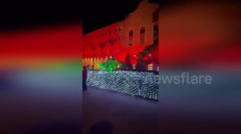 Lebanon: Christmas Lights Dazzle At American University Of Beirut