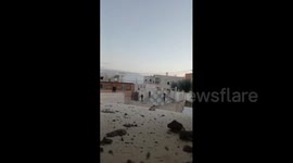 Israeli forces during their raid on the town of Al-Dhahiriya, south of Hebron.