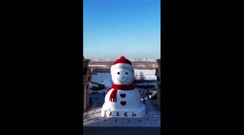 New winter superstar in Harbin, China