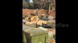 Syria: The Israeli military has stolen weapons and ammunition stockpiles from the Syria’s army sites, following attacks on their military bases in the outskirts of Damascus and Quneitra