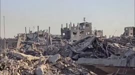 Palestine: Jabalia refugee camp in northern Gaza left in ruins due to the Israeli annihilation campaigns