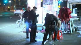 US, Los Angeles: Mission Hills Drunken Attacker Stabs Taco Truck Employee