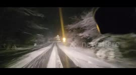 US: Snow Hits Northeast As Winter Weather Sweeps In Before Christmas
