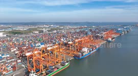 Annual cargo throughput at China's Qinzhou Port exceeds 200 million tonnes