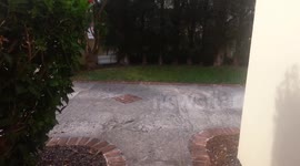 Tropical Storm Gabrielle hits Bermuda (6pm 09/10/13)