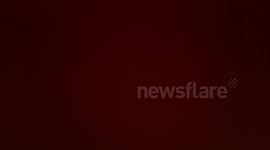 Tropical Storm Gabrielle hits Bermuda (10am 09/10/13)