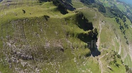 Wingsuit Proximity BASE jump through the Crack with Douggs POV camera angle