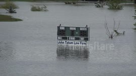 High School Baseball FieldColorado Flood 2013 at Utah Park