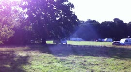 Travellers on Tooting Bec Common