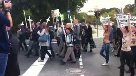 Femen at the Catholic “Marsch für das Leben“