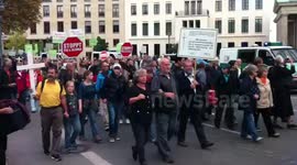 Catholic protestors in “Marsch für das Leben“