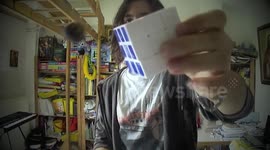 Solving a Rubik's cube while juggling