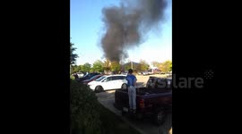 Small airplane crash fire at Bolingbrook 9.25.2013