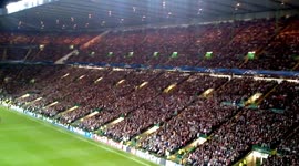 Celtic fans singing Depeche Mode