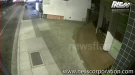 INCREDIBLE CCTV: SYDNEY SHOP EXPLOSION