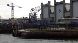 nuclear leak testing plymouth nuclear submarine naval base Devon