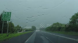 Torrential Rainfall From Thunderstorm