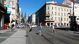 Extreme heatwave in Prague