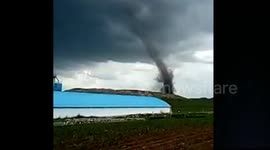 Massive tornado hits southern China