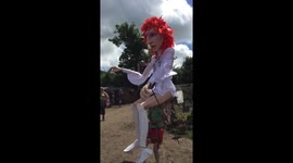 David Bowie Glastonbury mannequin tribute