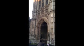EU protests outside parliment