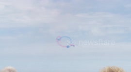 Red Arrows at National Armed Forces Day in Cleethorpes