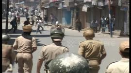 Protesters, security forces clash in Srinagar of India administered kashmir during protest march