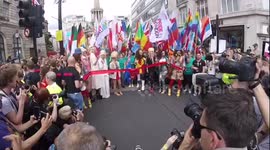 Ab Fab stars at Pride London