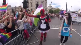 Deadpool at London Pride