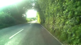 Speeding Porsche - Blink and you'll miss him