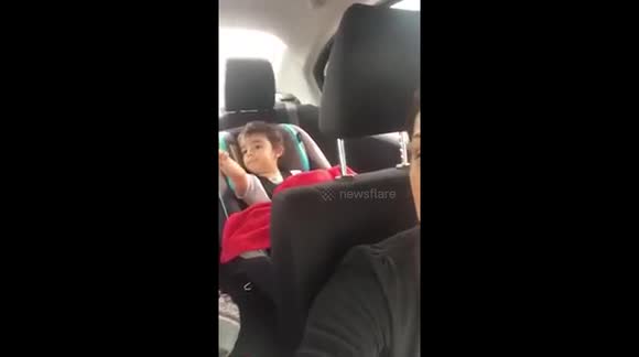 Toddler tries to say the word 'truck' and it doesn't go well