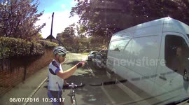 A unique perspective on road rage