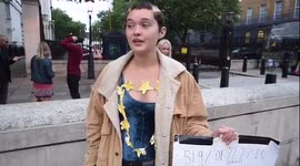 Exclusive Young Anti Leave Protester speaks up about being bullied by Tory MPs