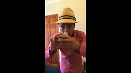 Magician performs interactive magic trick and 'reads your mind'