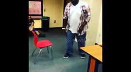 Amazing chair trick
