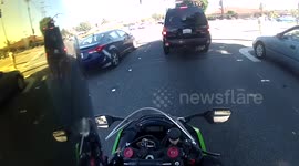2014 Ninja ZX10r Crash at 80+mph
